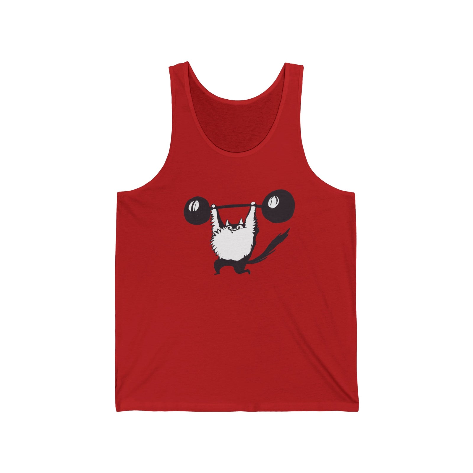 Buff The Cat - Unisex Jersey Tank