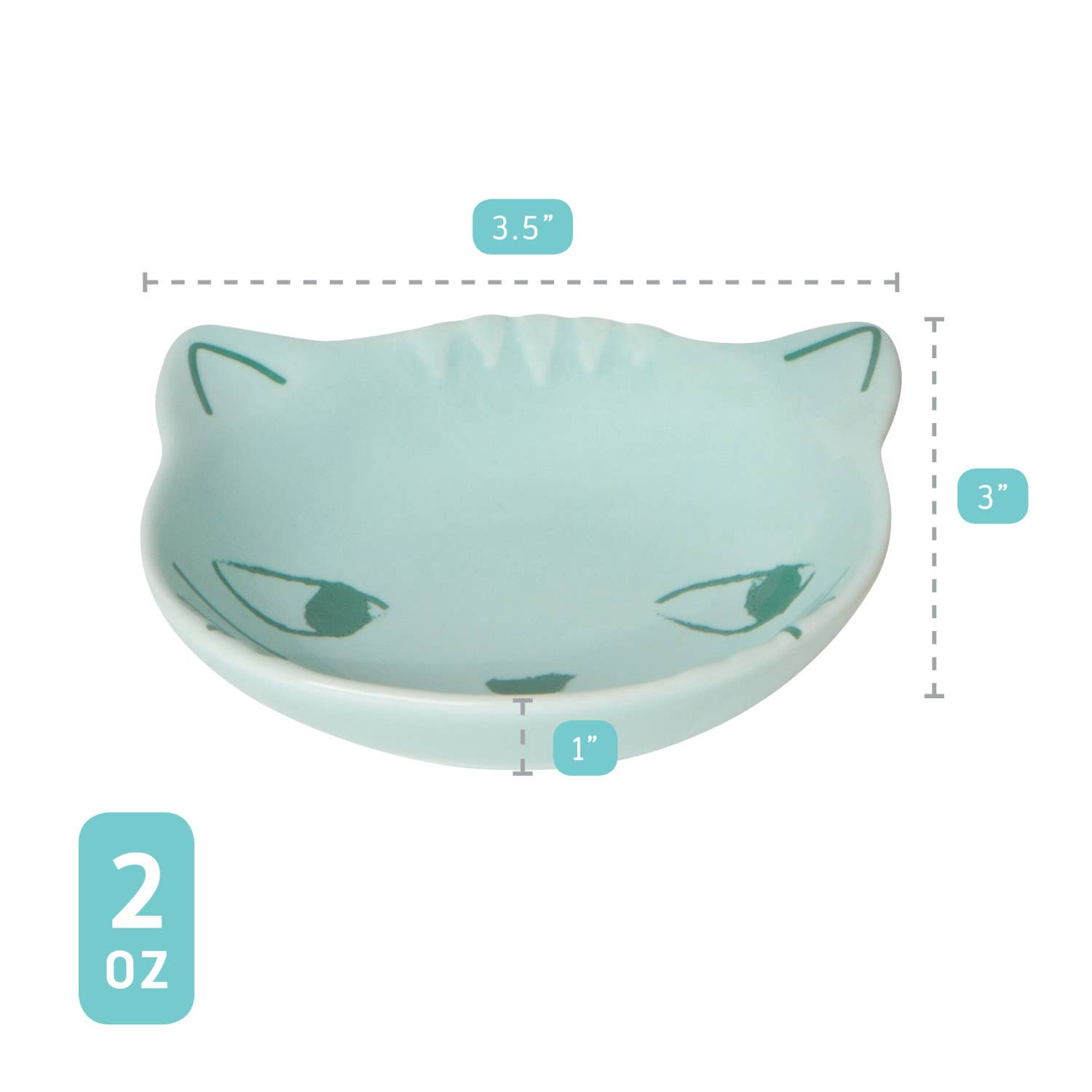 Sweet Kitty Face - Ceramic Pinch Bowl