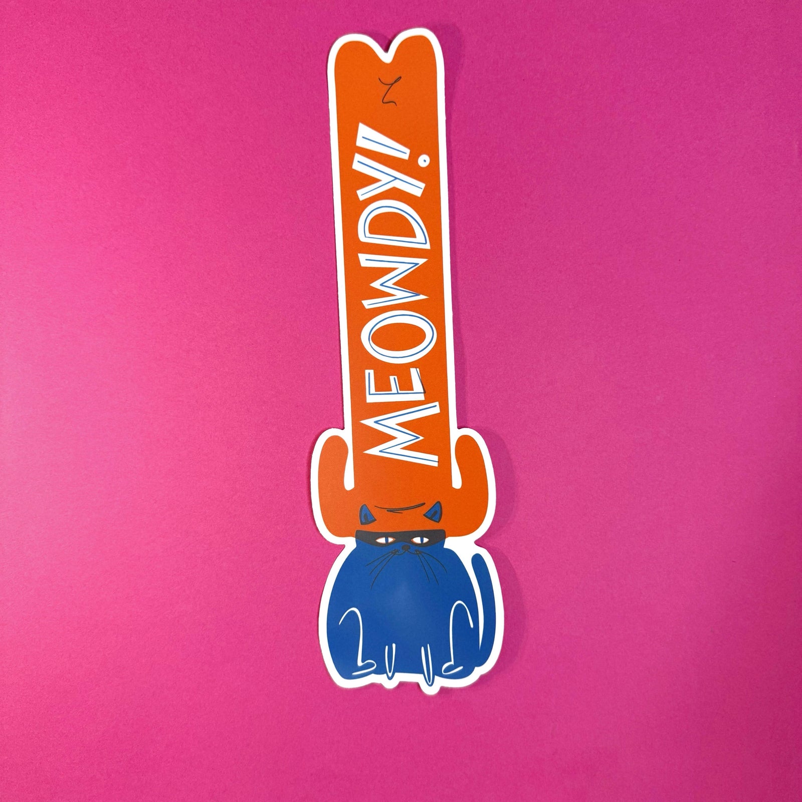Meowdy XL - Vinyl Bumper sticker