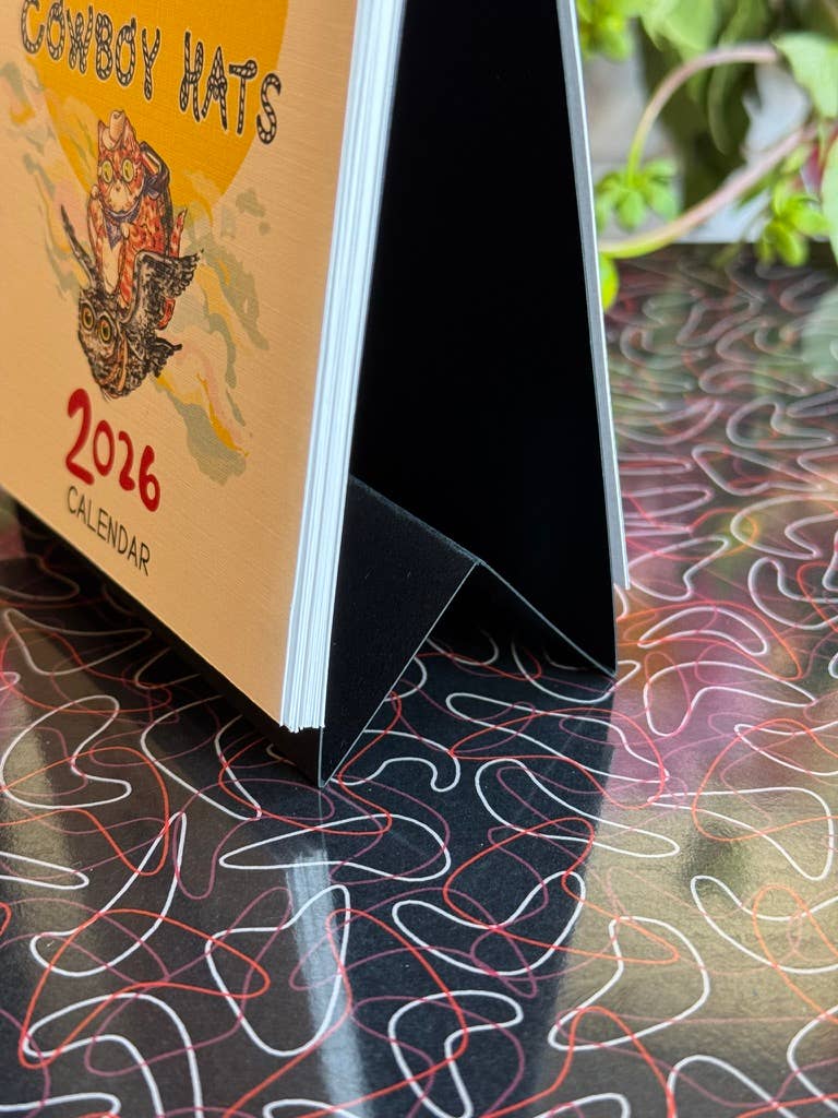 Tiny Cats in Cowboy Hats - 2026 Calendar