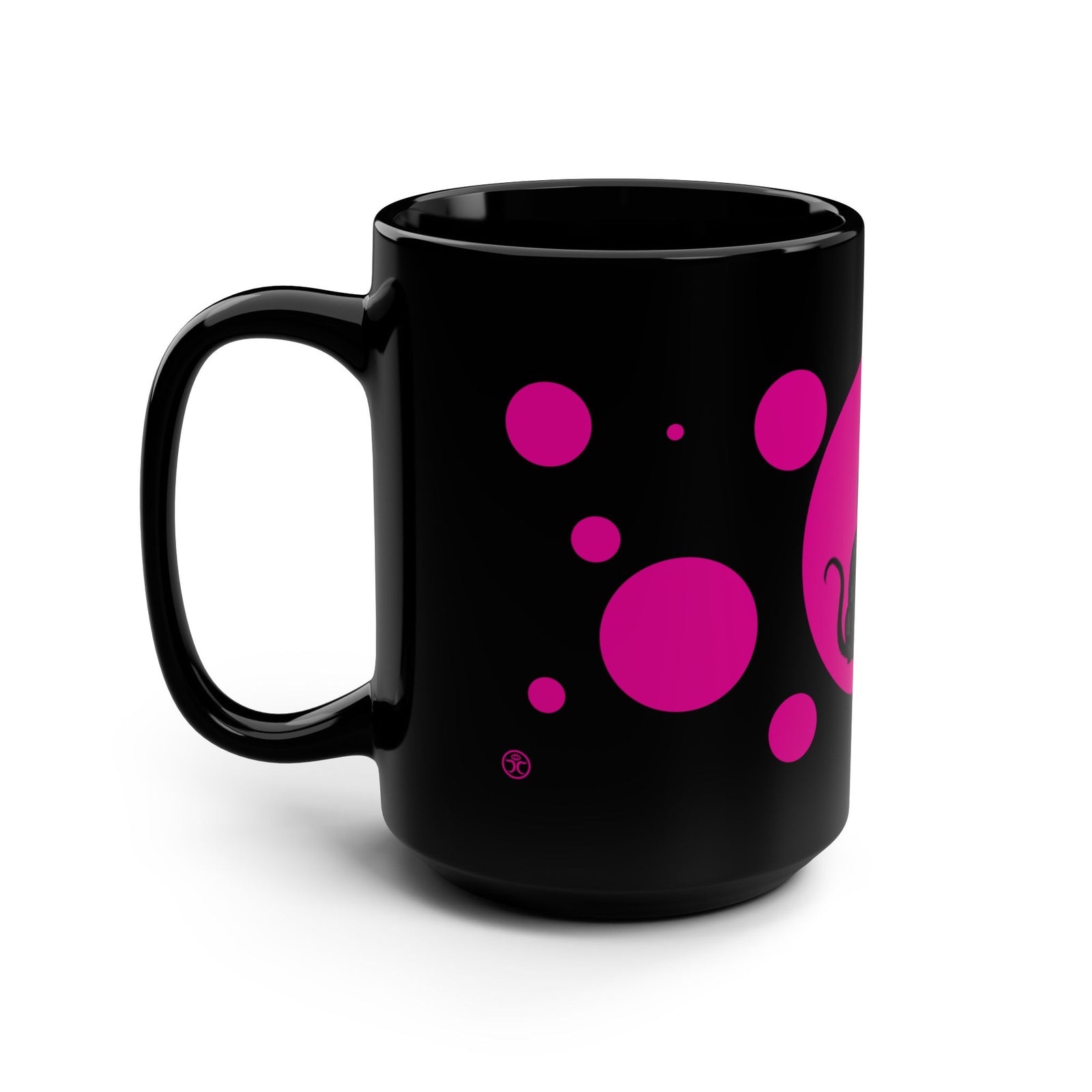 Mangus The Black Cat - 15oz Black Mug