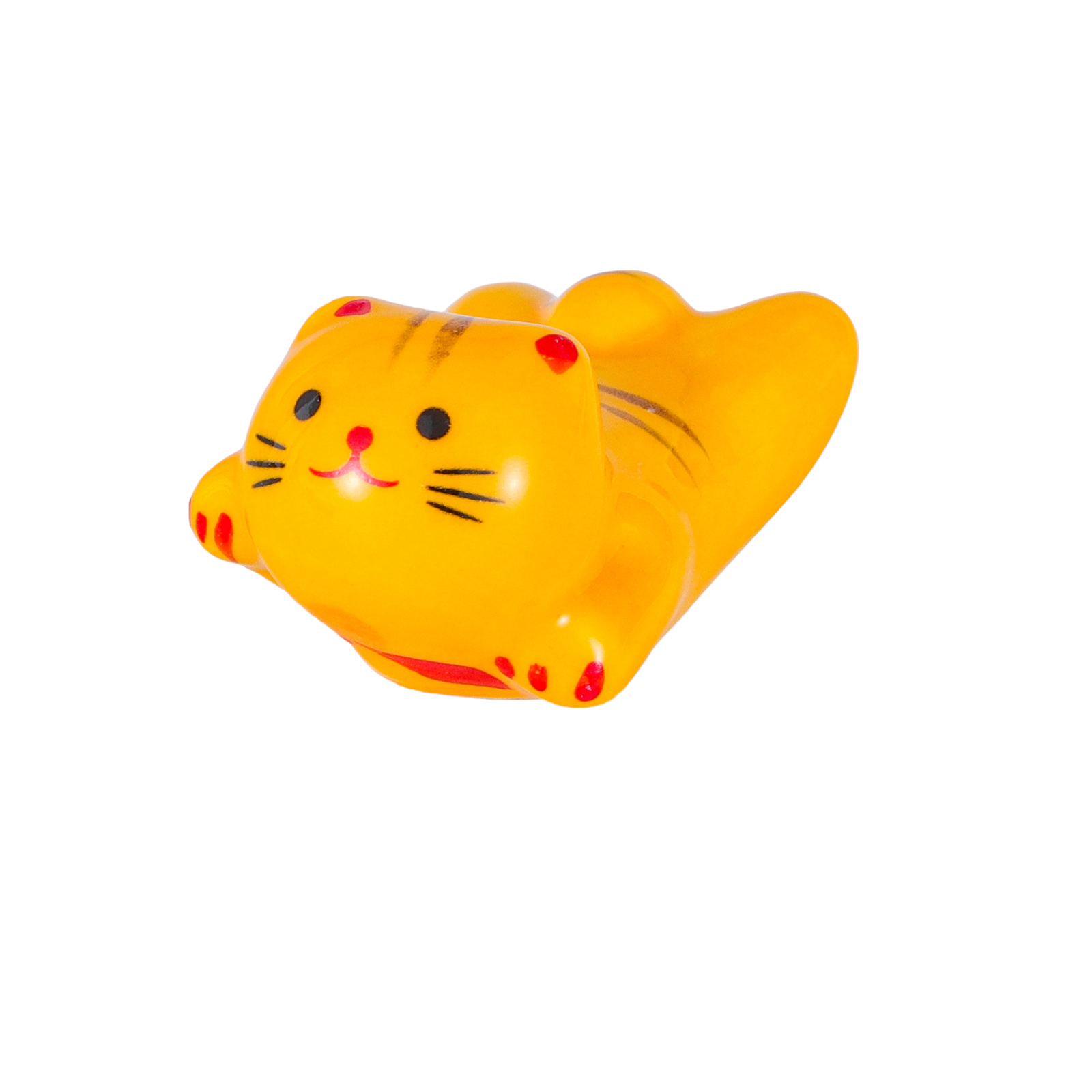 Orange Cat - Ceramic Chopsticks Rest
