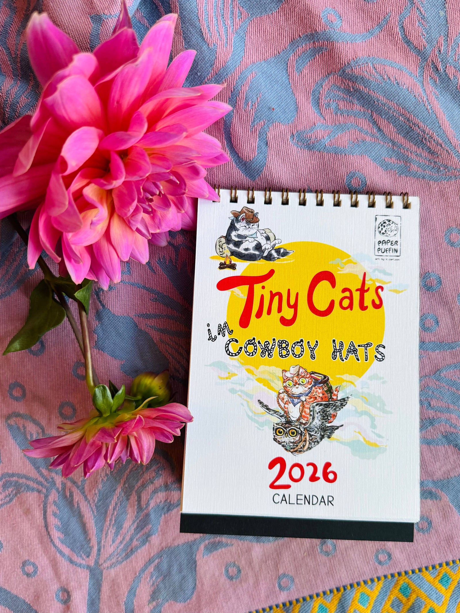 Tiny Cats in Cowboy Hats - 2026 Calendar