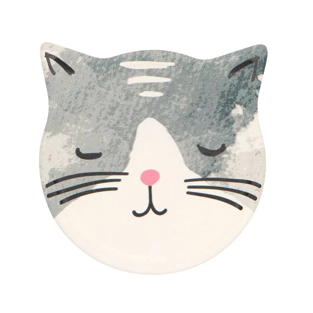 Kitty Soak Up - Absorbent Ceramic Coaster