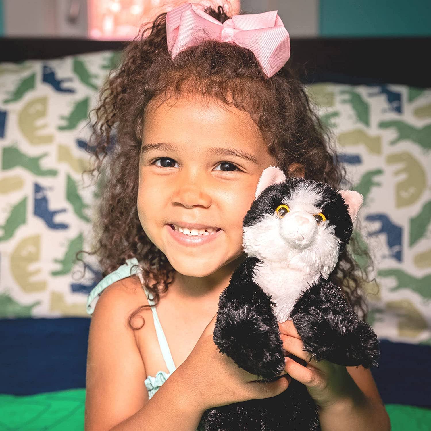 Fluffy Tuxedo Cat - Kitten Plushy