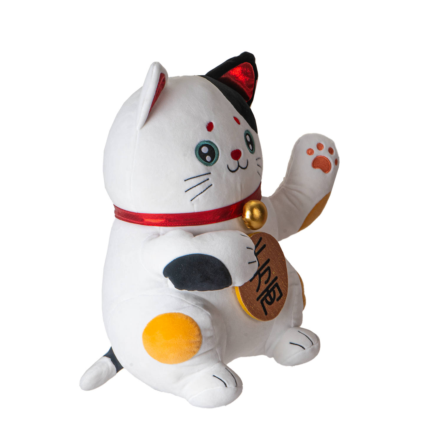 Limited Edition Maneki Neko Calico Lucky Cat - Squishable Plush