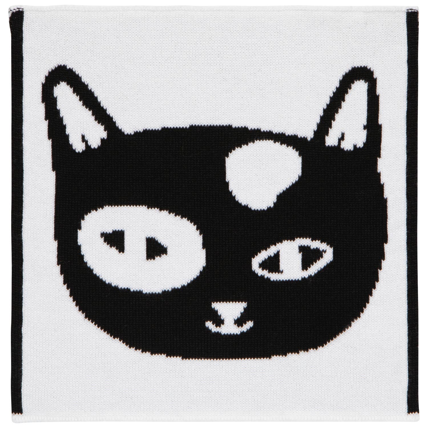 Cat Face Feline Fine - Cotton Knit Dishcloth