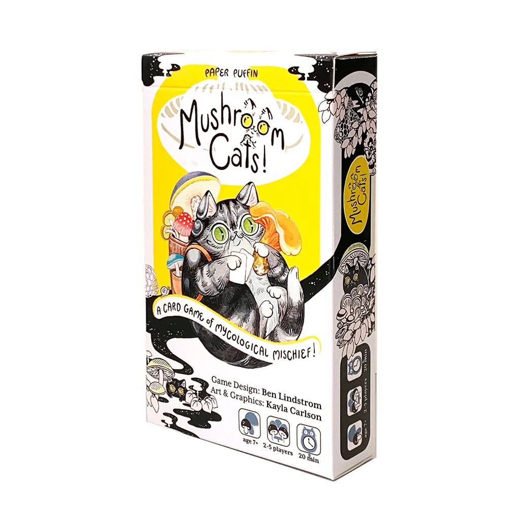 Mushroom Cats! A Card Game of Mycological Mischief - Card Game
