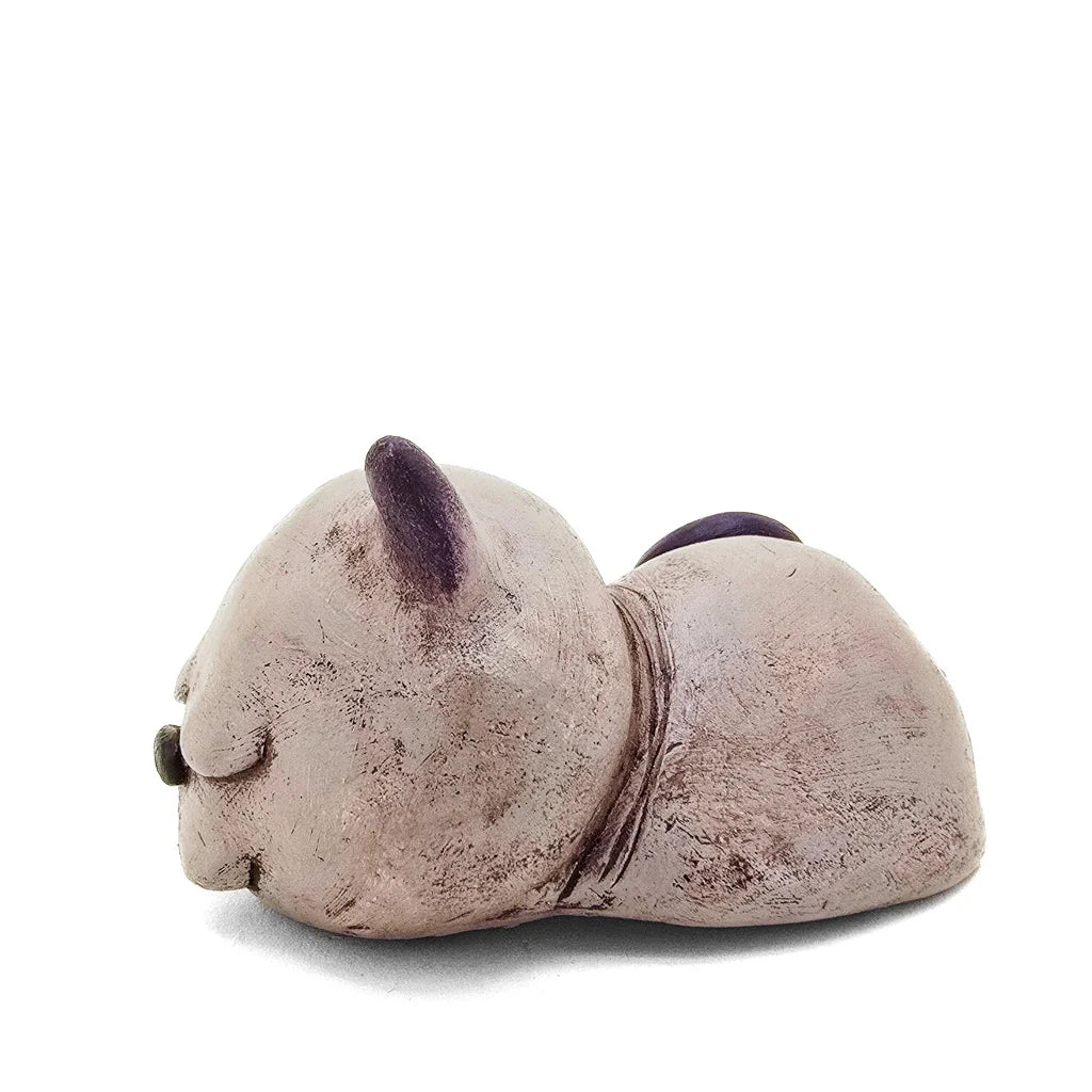Sleeping Kitty - Original Ceramic Figurine
