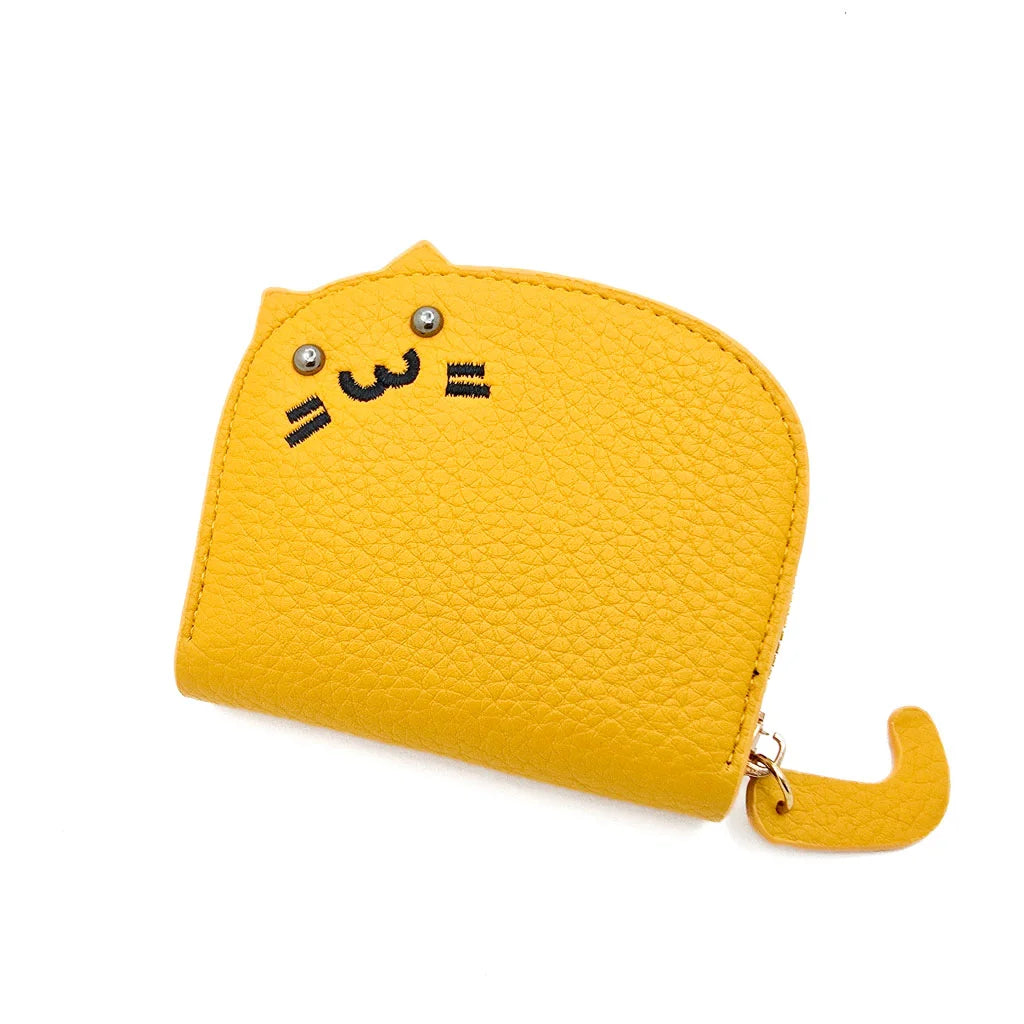 Happy Kitty - Vegan Leather Wallet