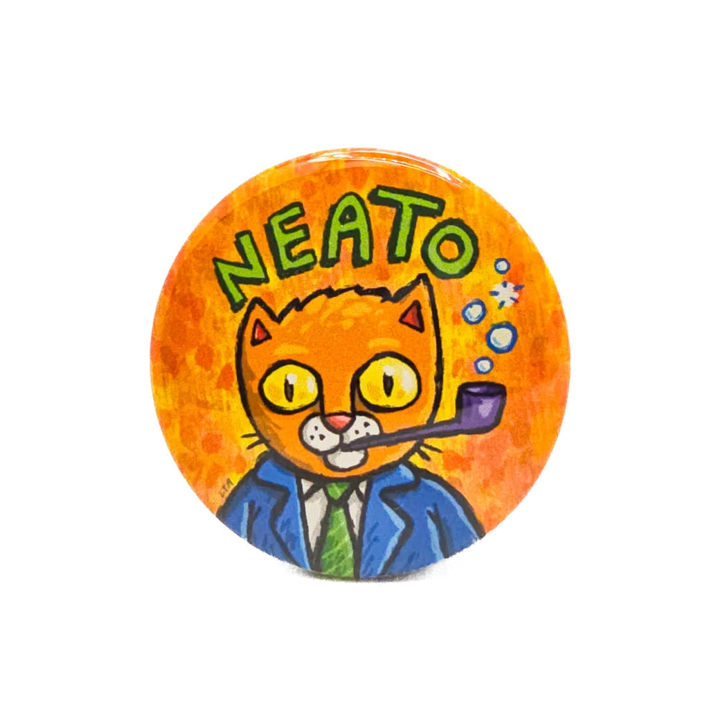 Cat Artist Buttons by Lab Ideas - Various Style