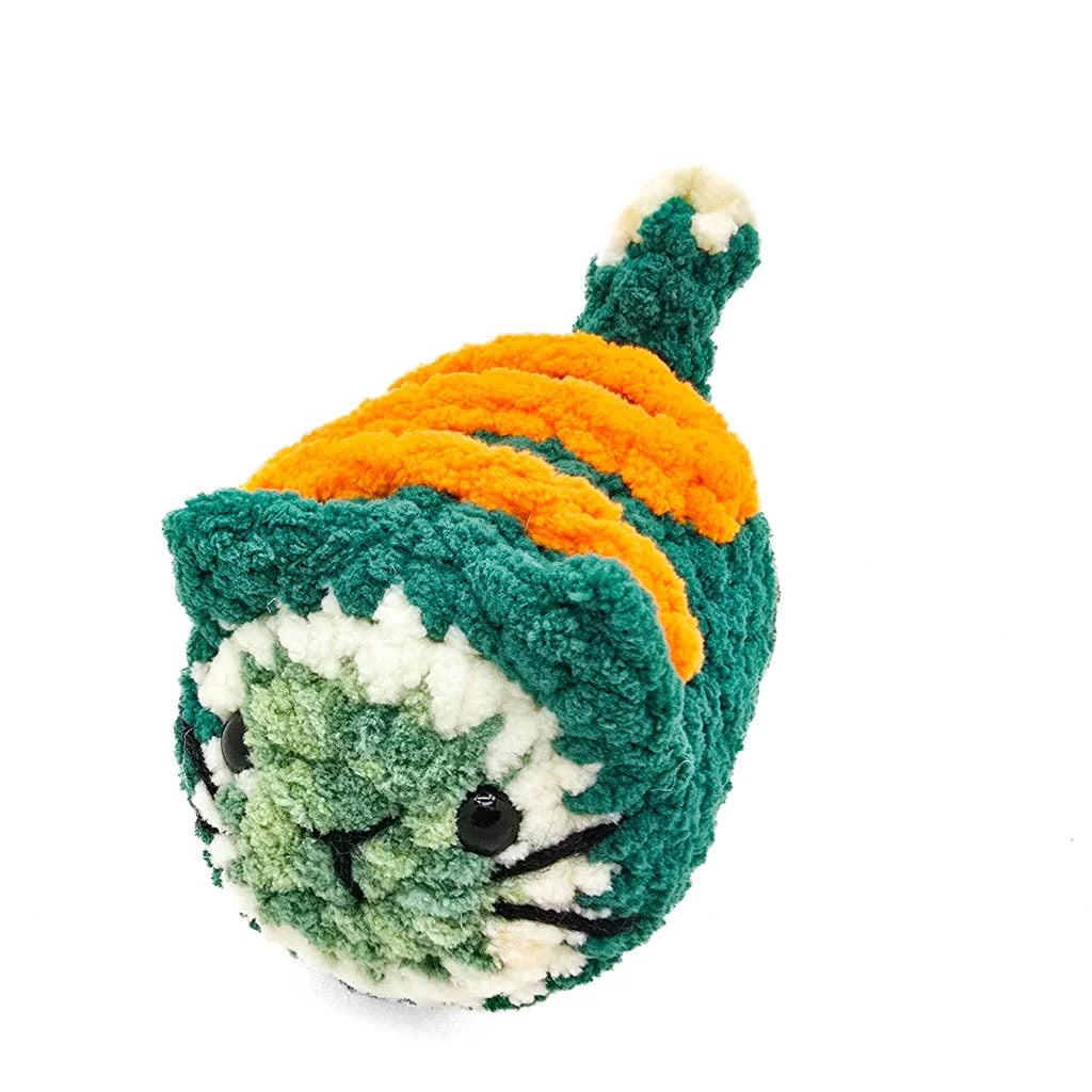 Spicy AvoCATo Roll - Sushi Cat - Super Soft Hand Crochet