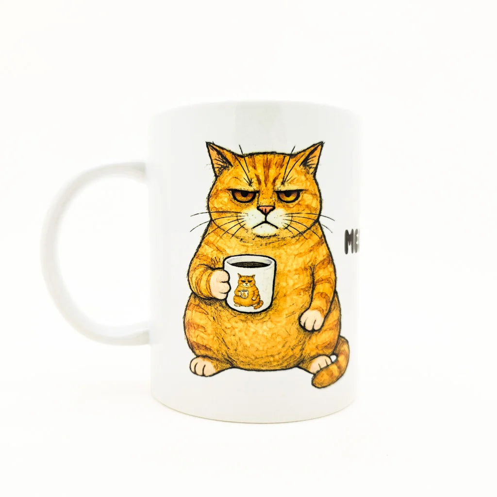 Good Meowrning! - Ceramic Mug - 16oz
