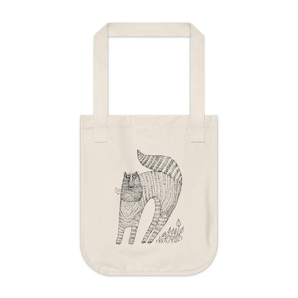 PeachFuzz - Organic Canvas Tote Bag