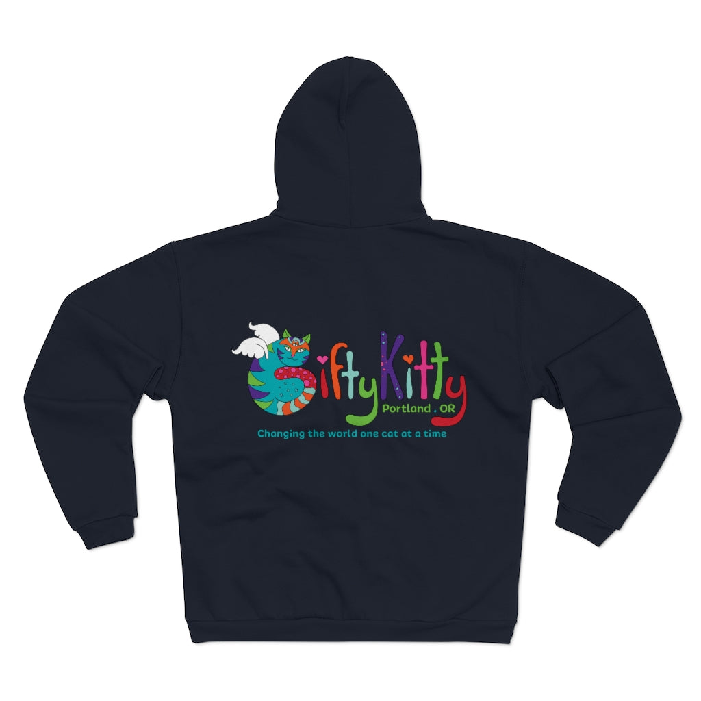 GiftyKitty Zip-Up Hoodie