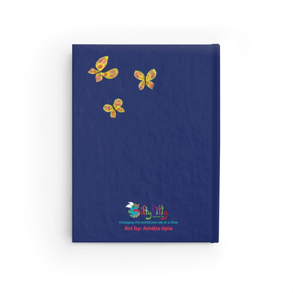 Top Hat Cat - Hardcover Journal