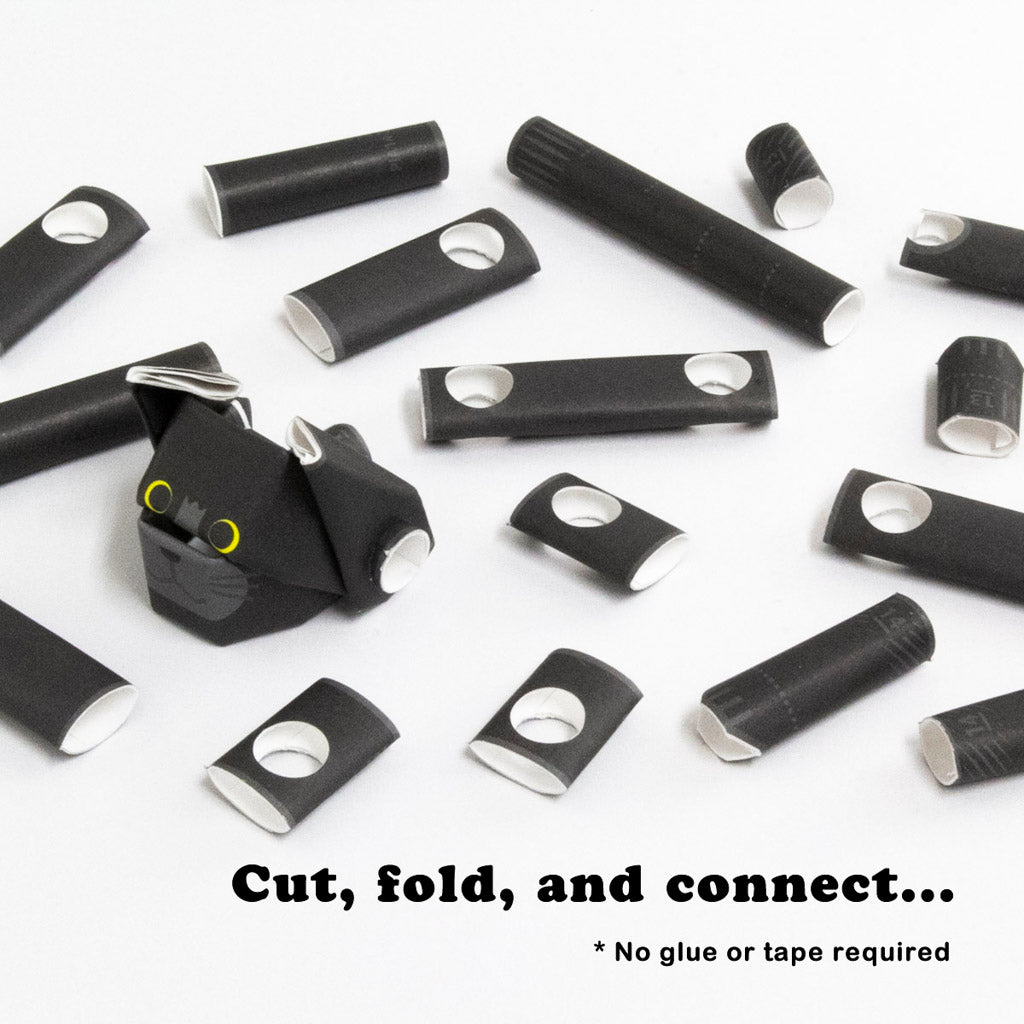 Black Cat - Paper Craft Kit