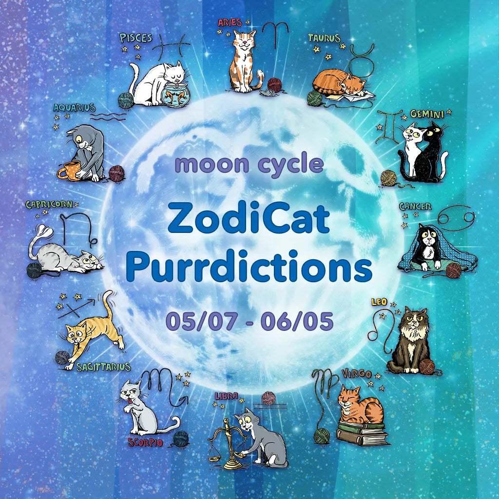 Monthly horoscope with purrsonality