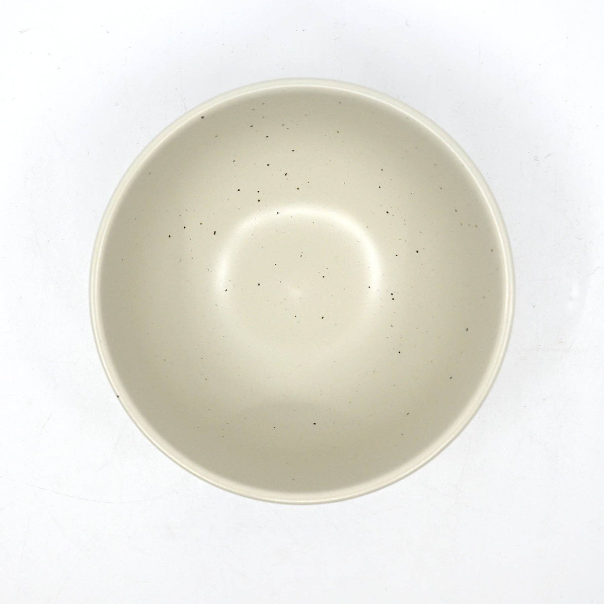 Black and White Cat Design - White - Porcelain Rice Bowl