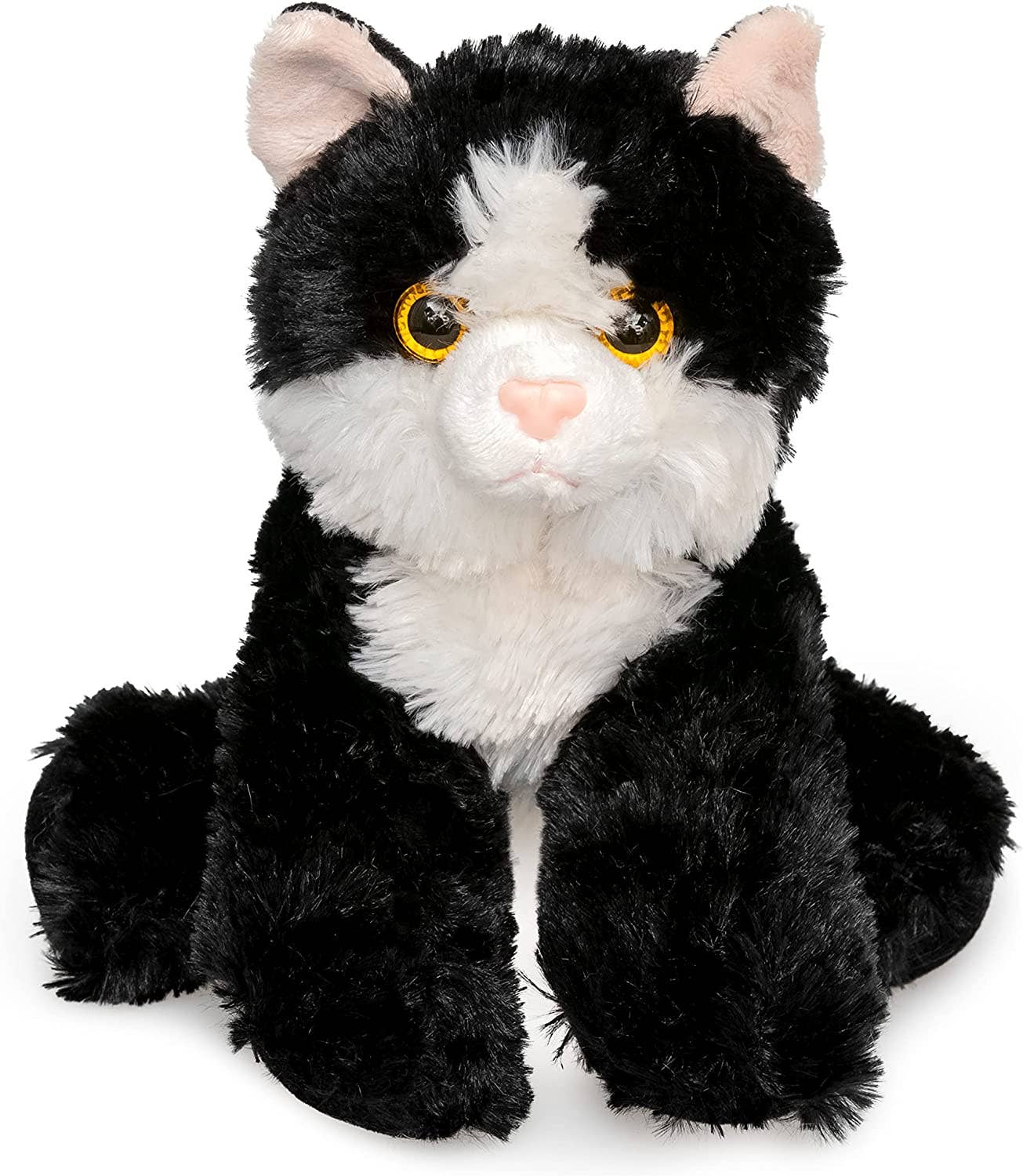 Fluffy Tuxedo Cat - Kitten Plushy