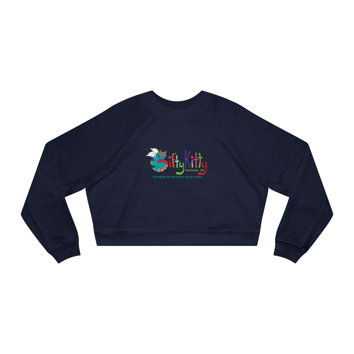 GiftyKitty - Crop Sweatshirt