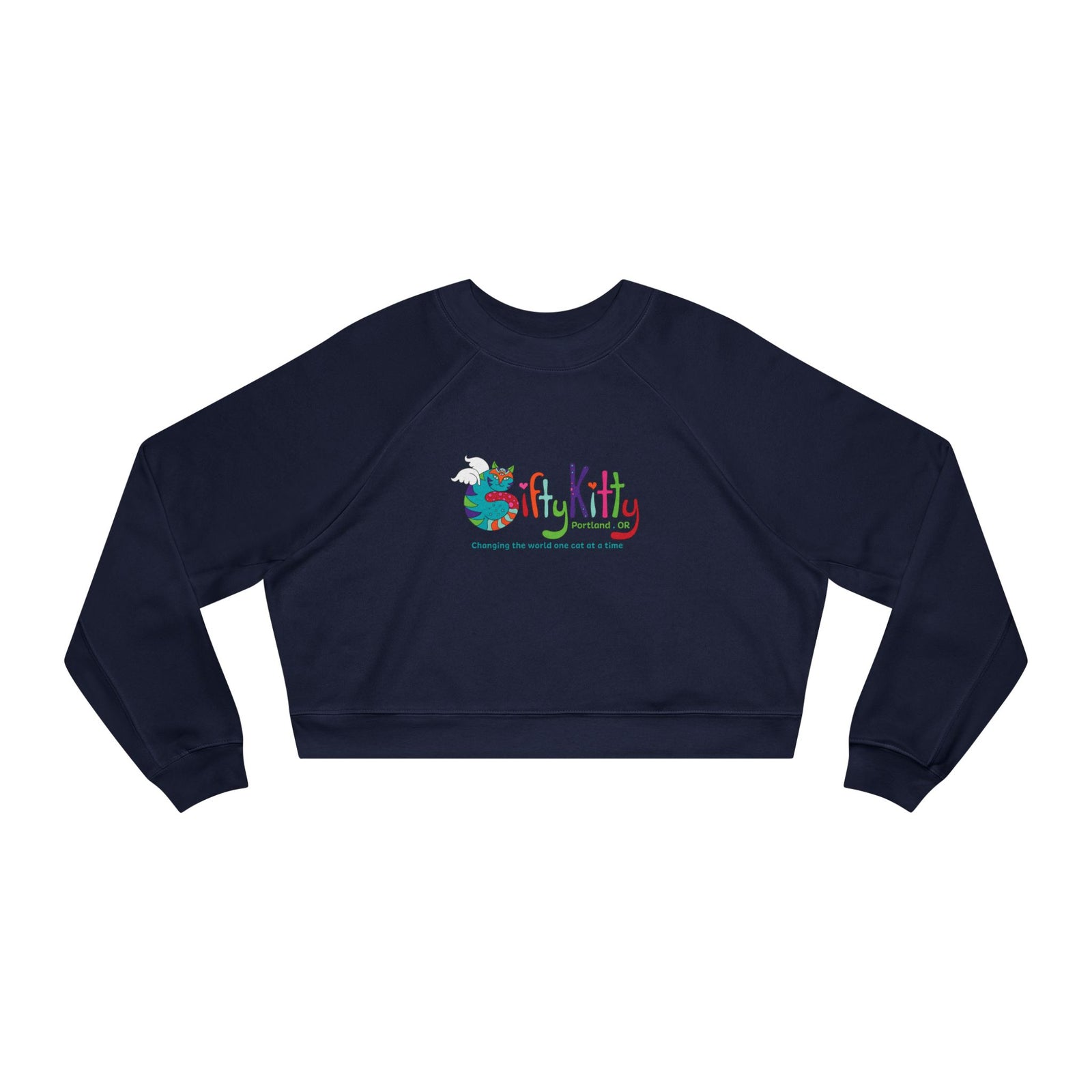 GiftyKitty - Crop Sweatshirt