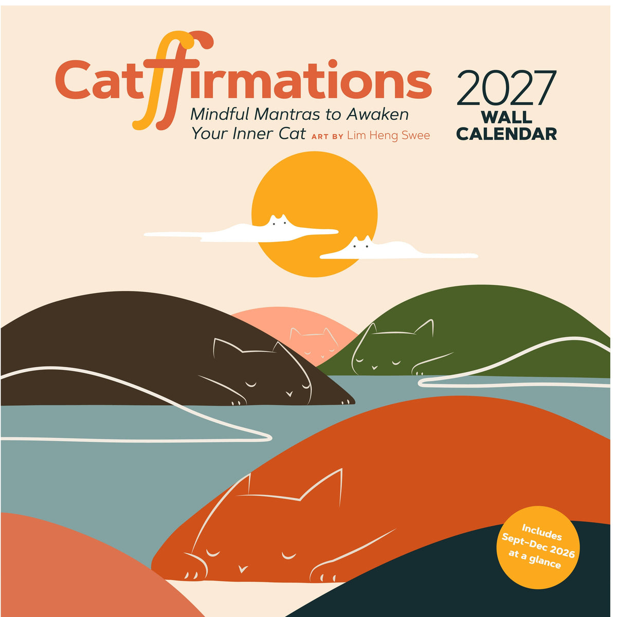 Catffirmations - 2027 Wall Calendar
