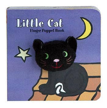 Little Black Cat - Finger Puppet Book