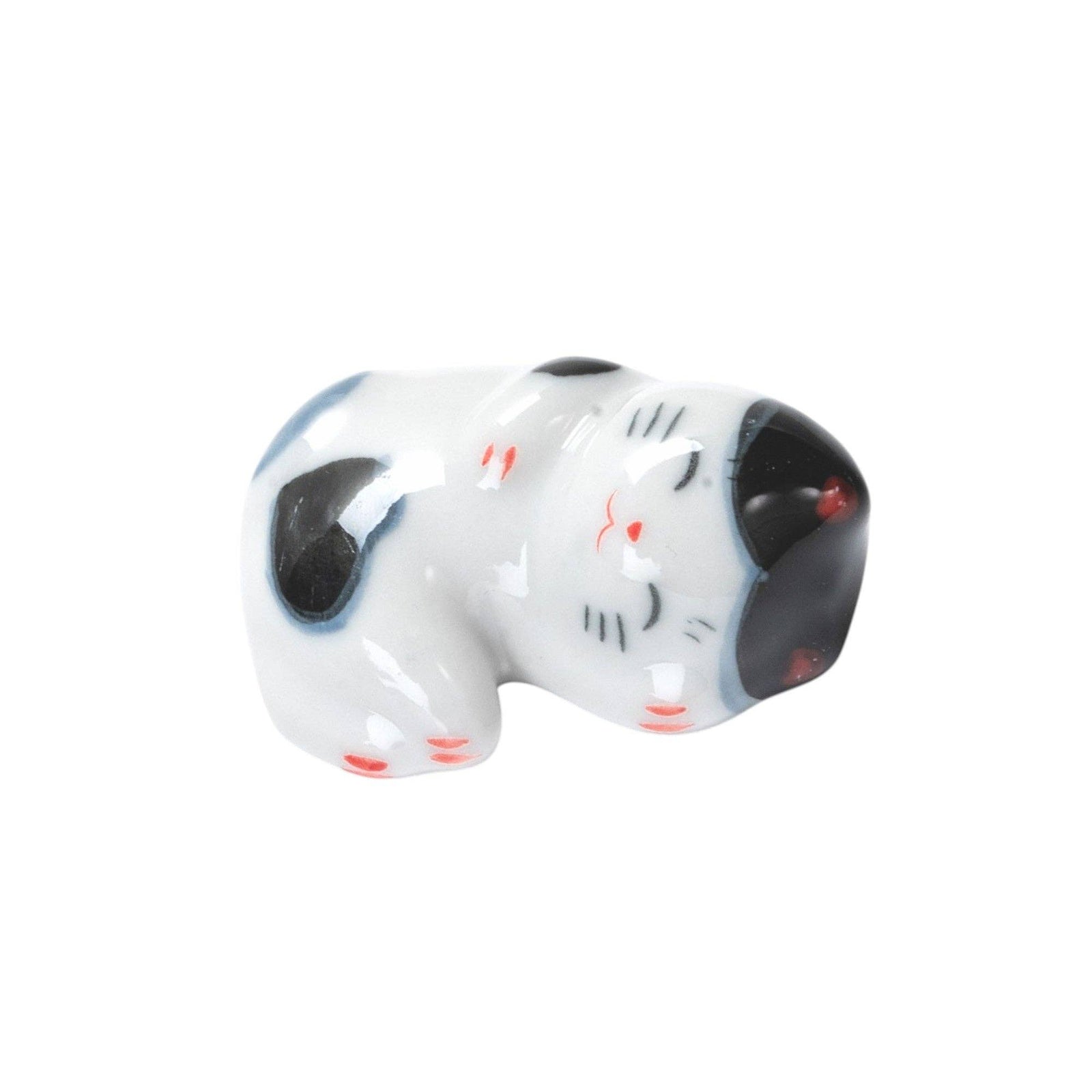 Black & White Kitty - Ceramic Chopsticks Rest