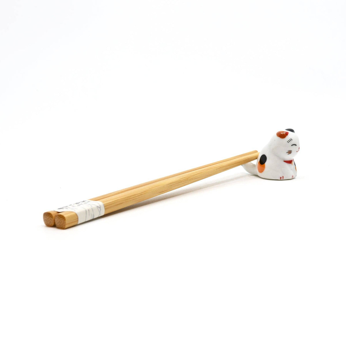 Calico Lucky Cat - Chopsticks Rest