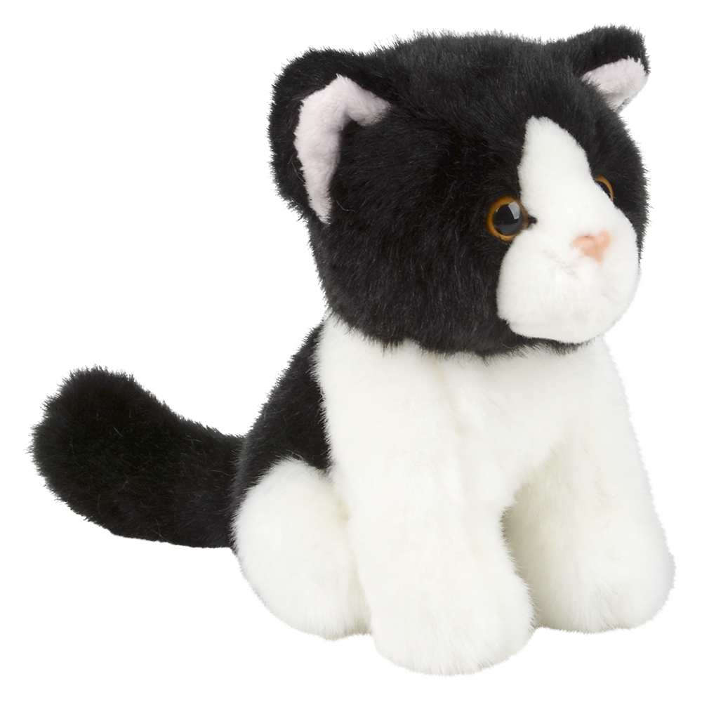 Tuxedo Kitten - Cat Plushy