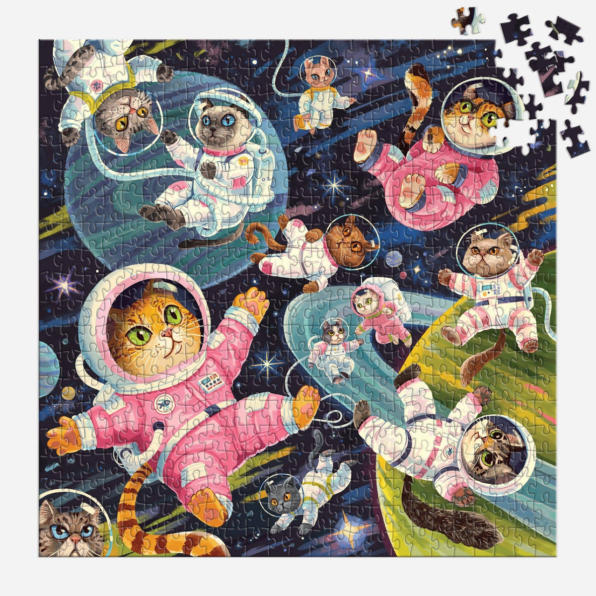 A Space Meowdyssey - 500 Piece Puzzle