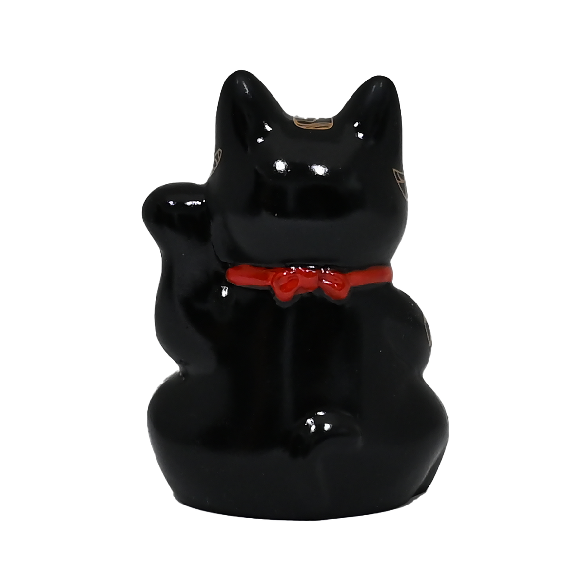 Happineko Lucky Cat Black - Figurine
