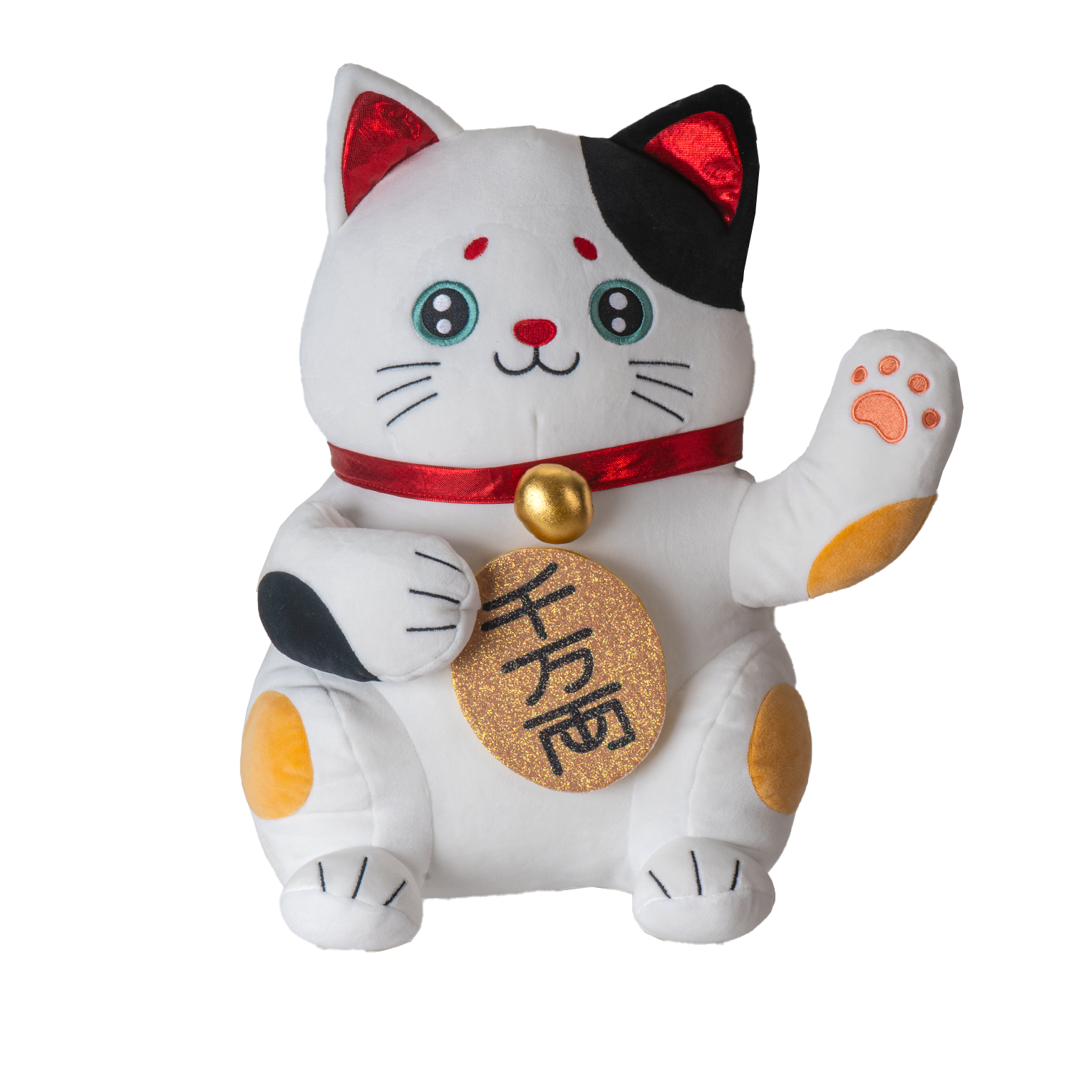 Limited Edition Maneki Neko Calico Lucky Cat - Squishable Plush