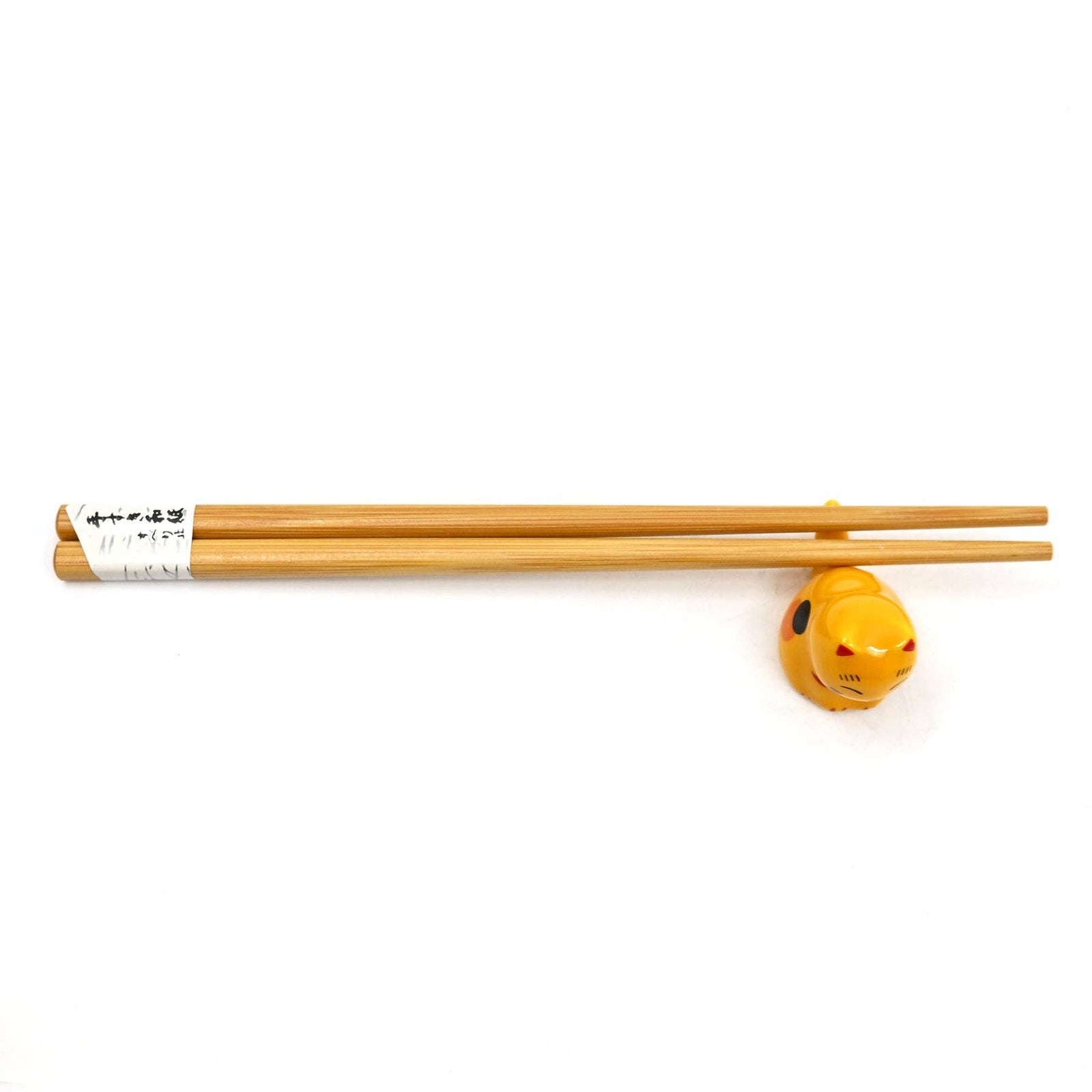 Yellow Lucky Cat - Chopsticks Rest