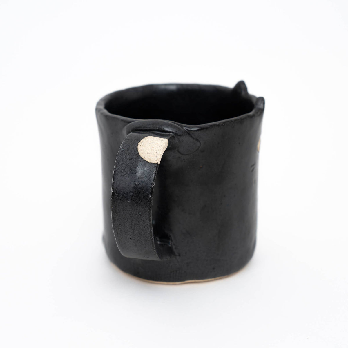 Black Tuxedo Handcrafted Mug – Japanese Ceramic Mug