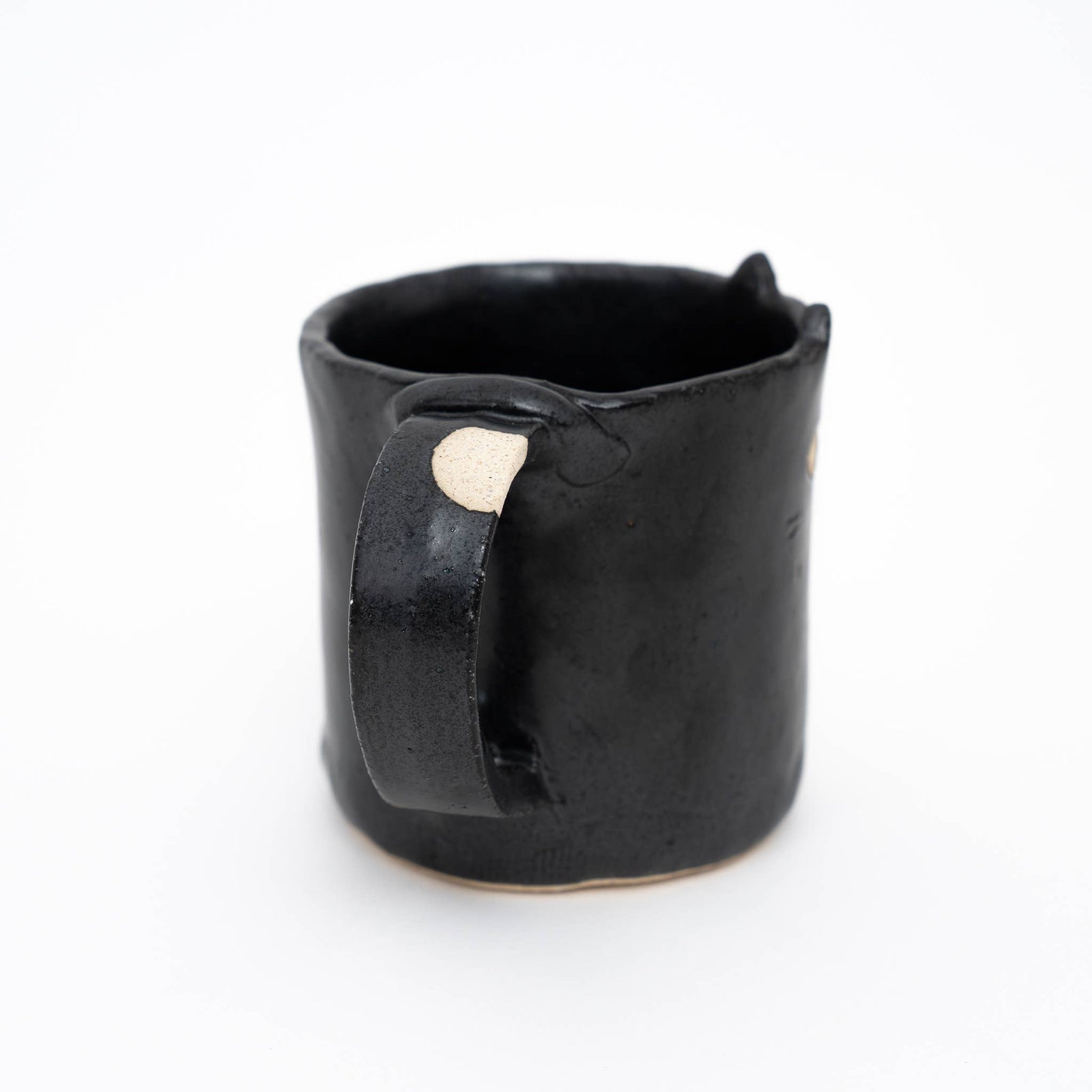 Black Tuxedo Handcrafted Mug – Japanese Ceramic Mug