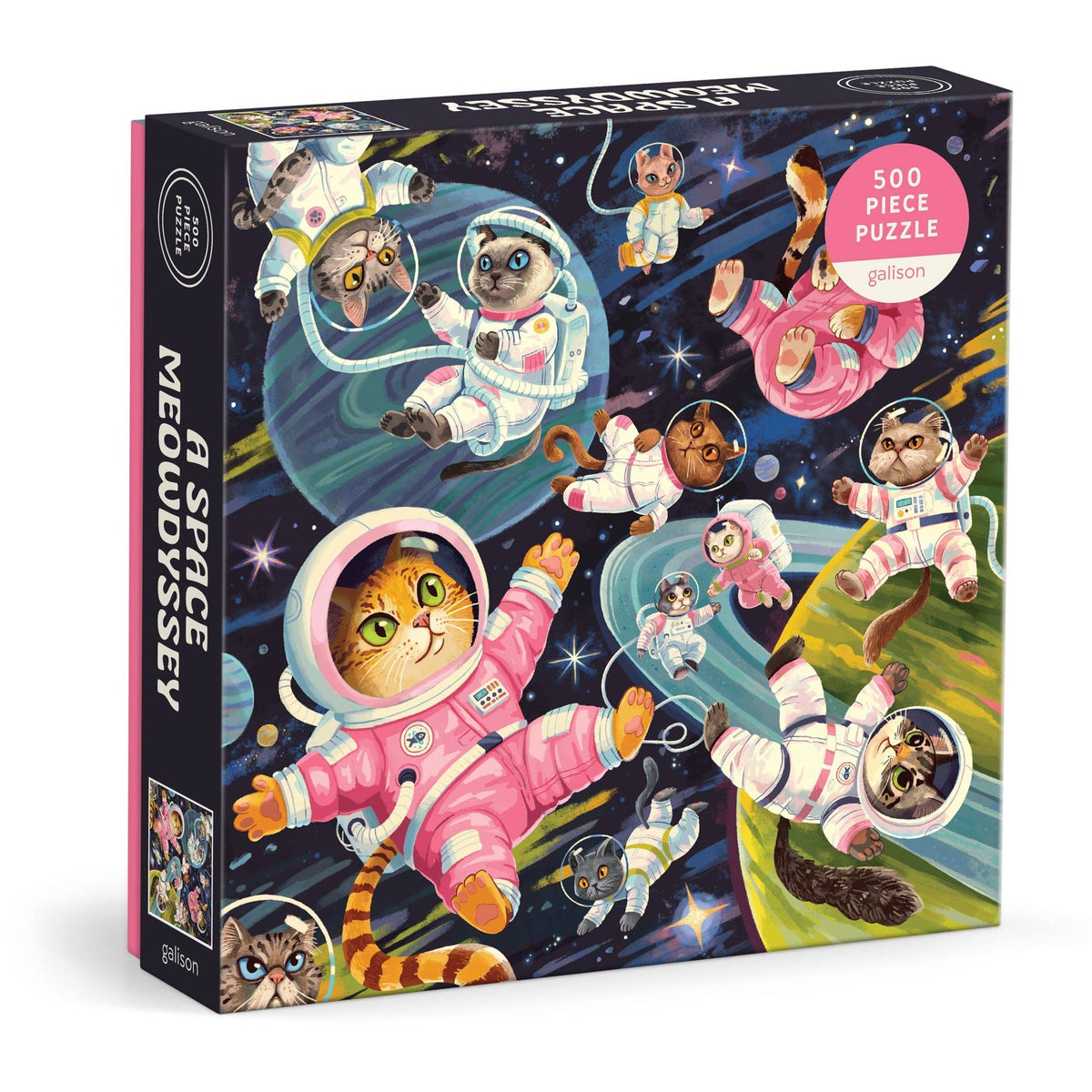A Space Meowdyssey - 500 Piece Puzzle