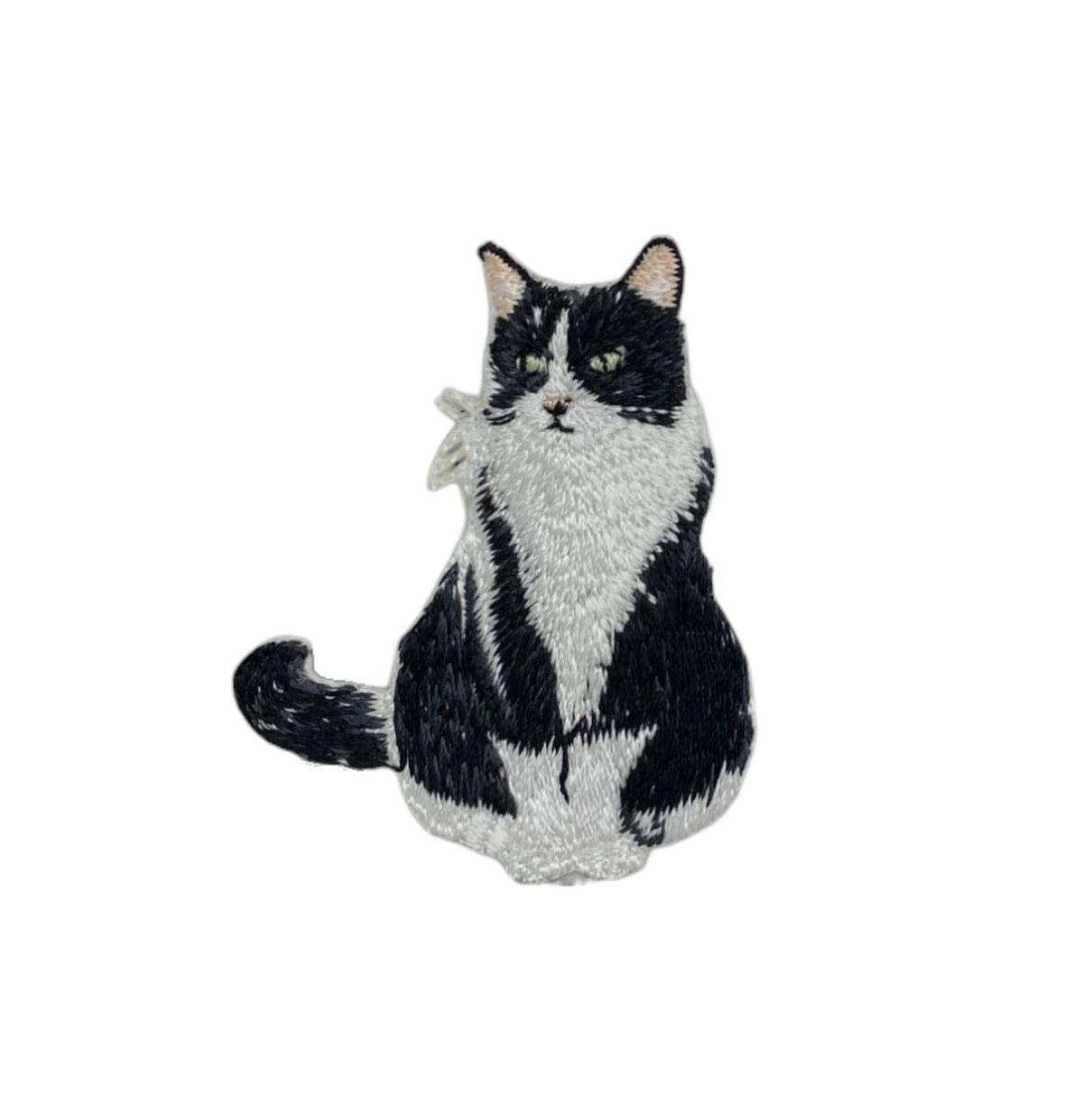 Tuxedo Cat -  Iron on Patch