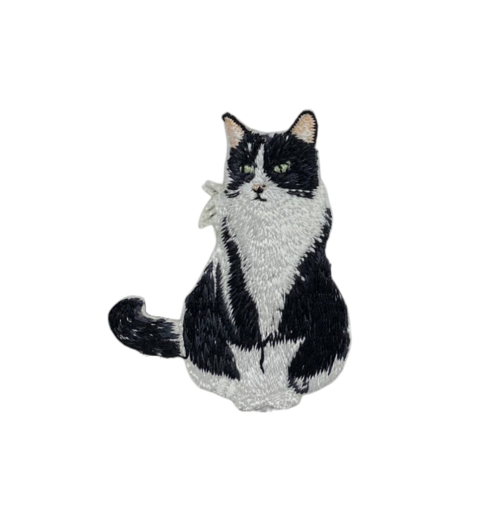 Tuxedo Cat -  Iron on Patch