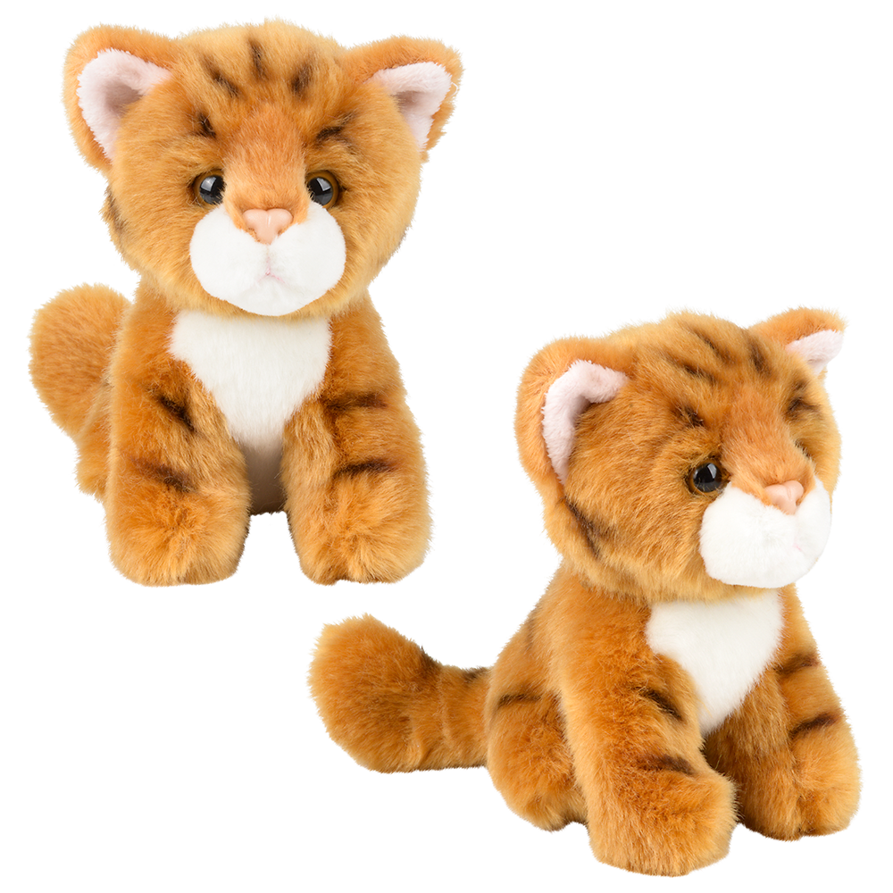 Orange Tabby Kitten - Cat Plushy