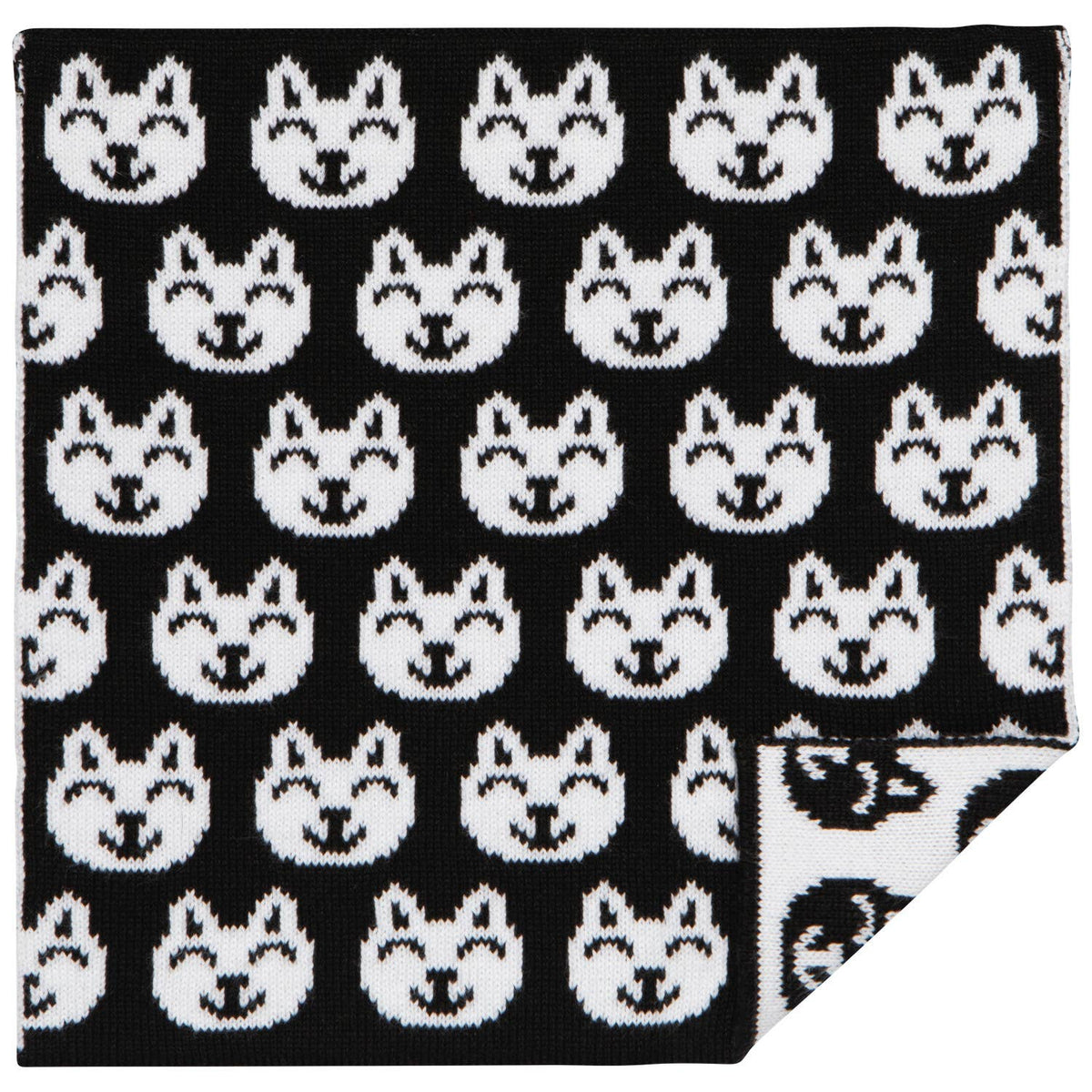 Happy Feline Fine Cat Faces - Cotton Knit Dishcloth
