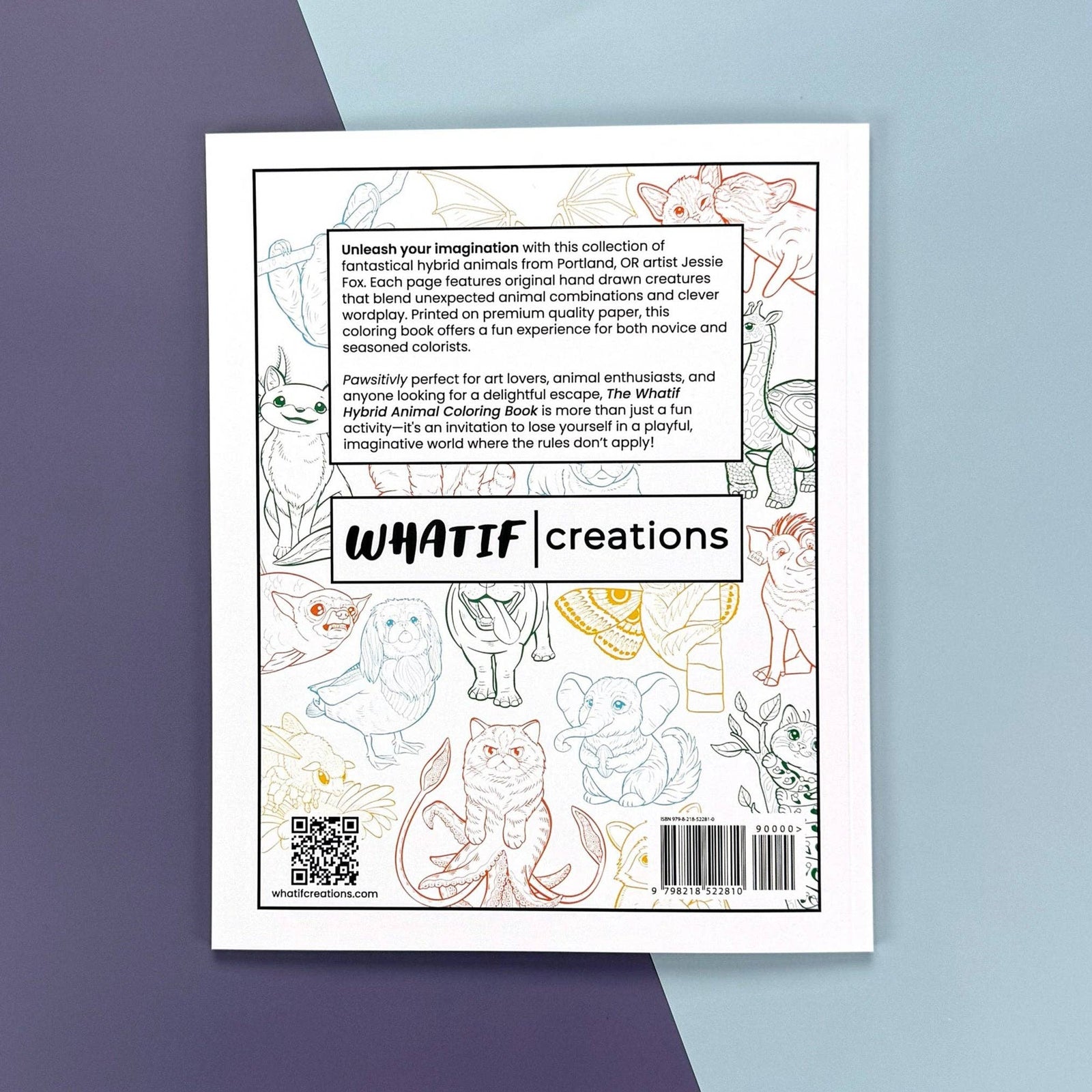 Whatif Hybrid Animal - Coloring Book