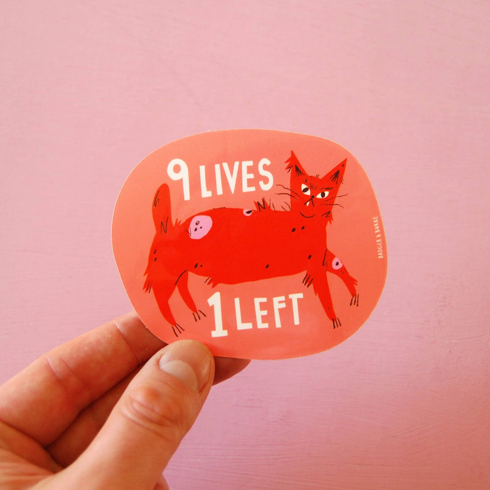 One Life Left - Round Sticker