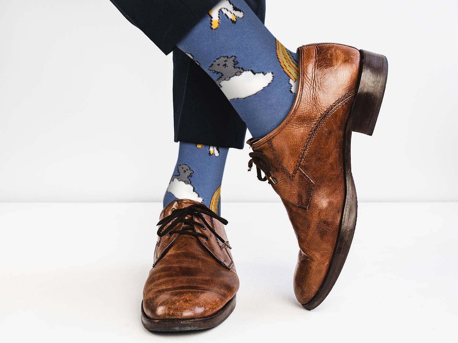 Cloud Rainbow Cats - Unisex Socks