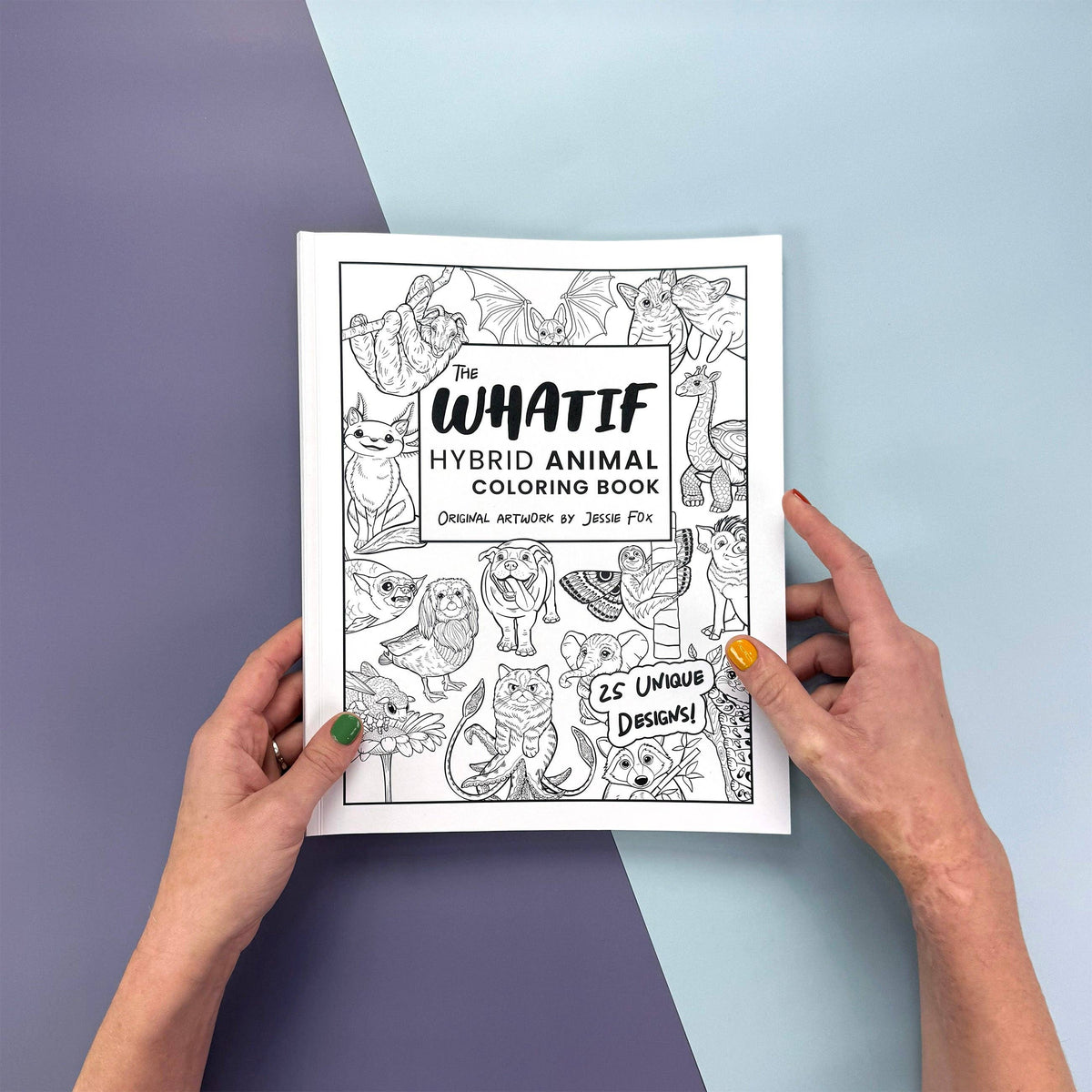 Whatif Hybrid Animal - Coloring Book