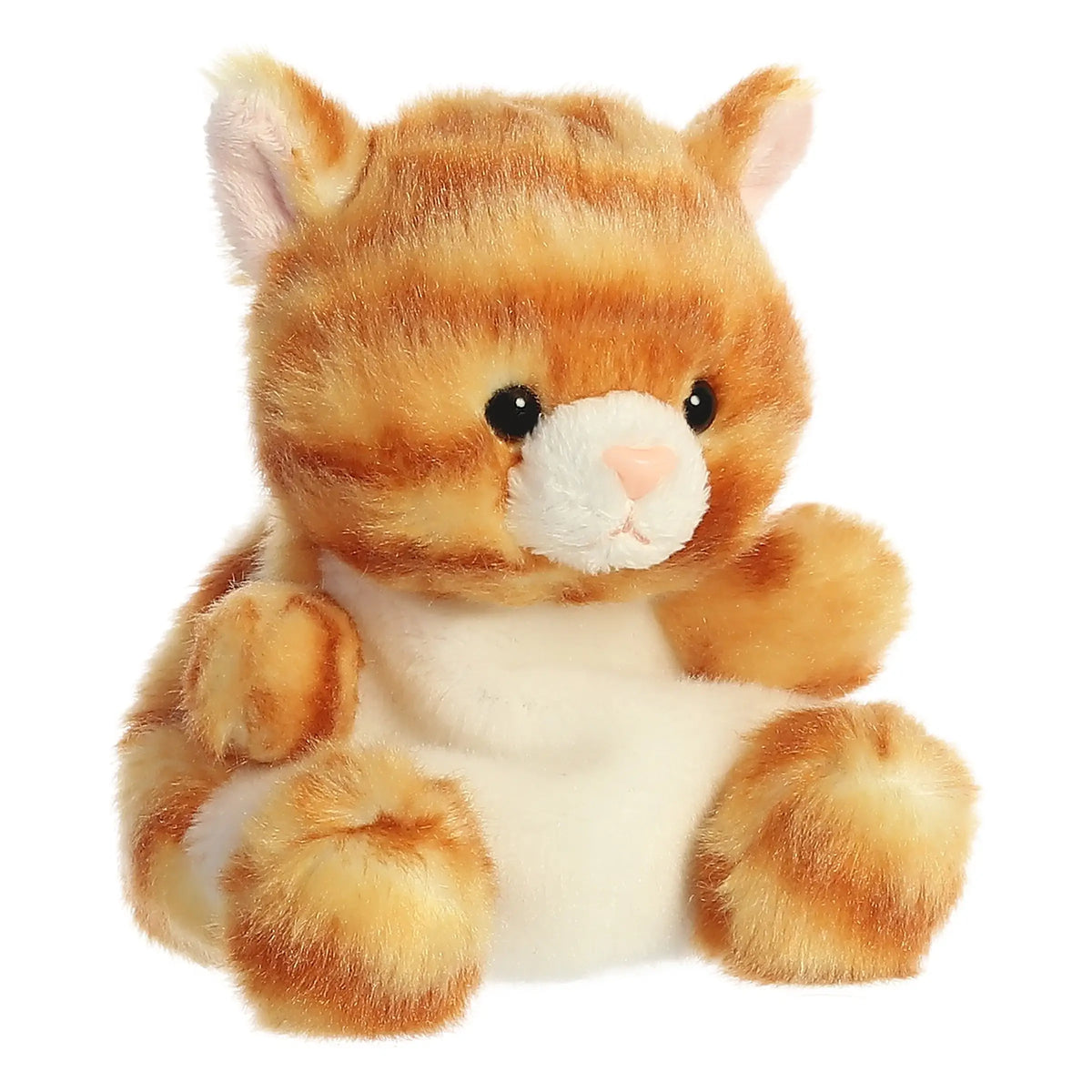 Orange Tabby Meow Kitty Palm Pal - Plushy