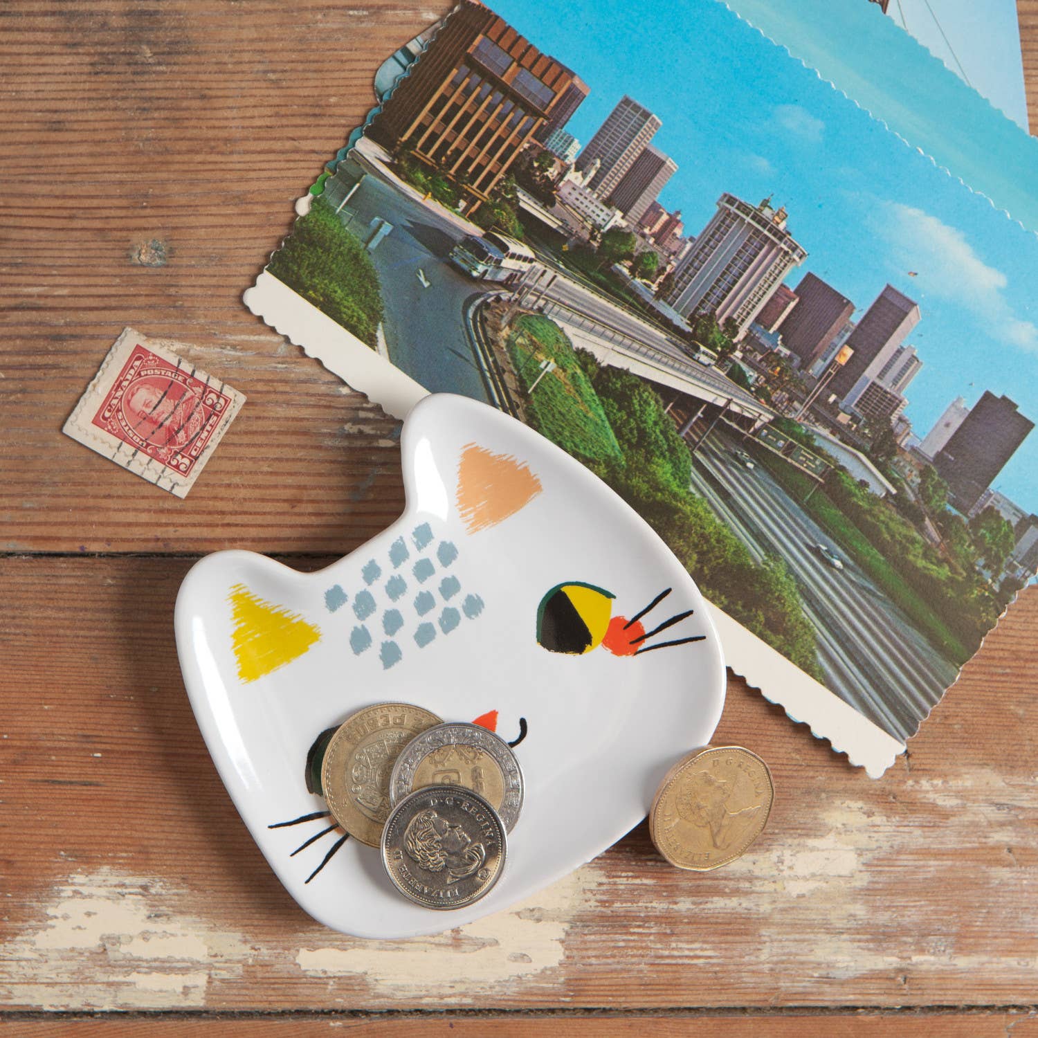 Meow Meow Cat - Ceramic Trinket Tray