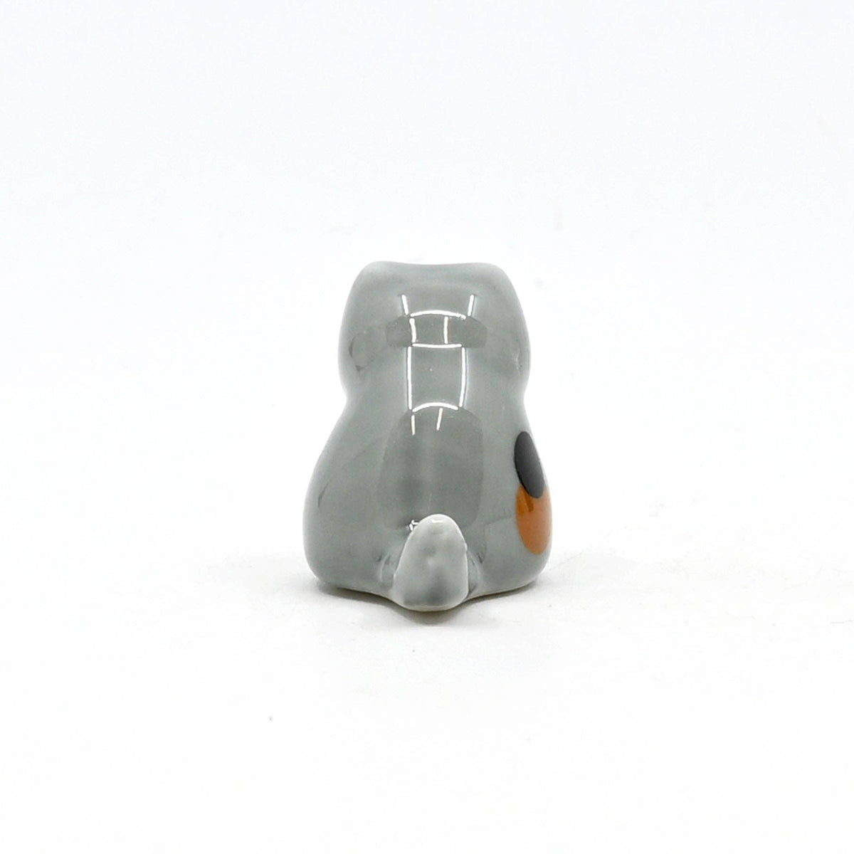 Gray Lucky Cat - Chopsticks Rest