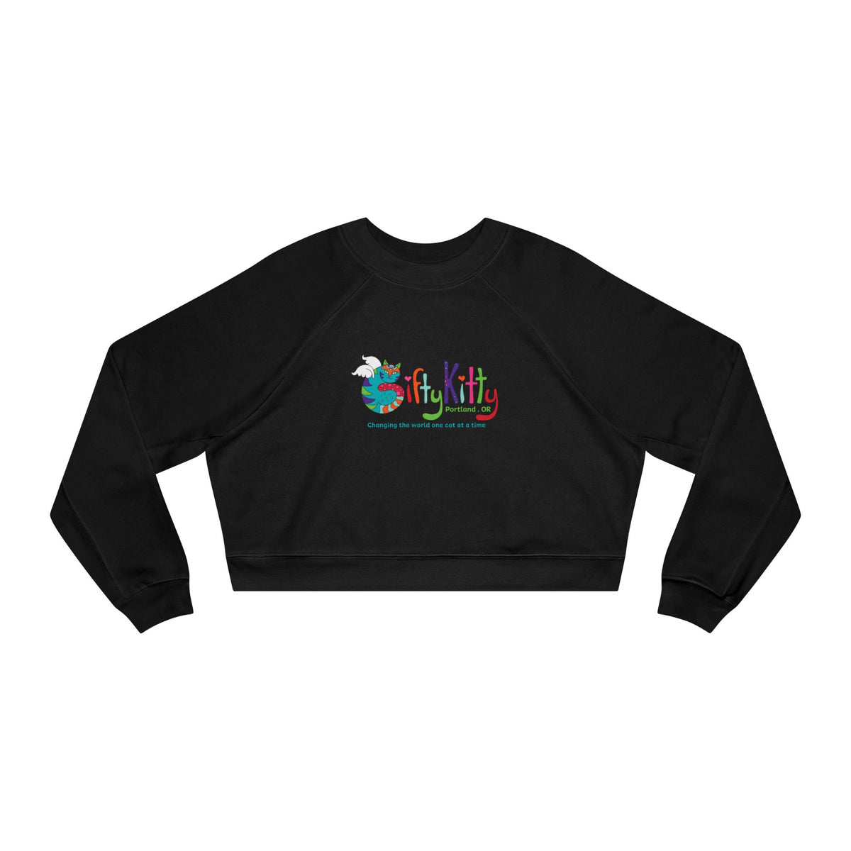 GiftyKitty - Crop Sweatshirt